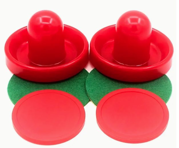 AIR HOCKEY PUCKS AND PUSHERS SET > NZ STOCK Carousel 1