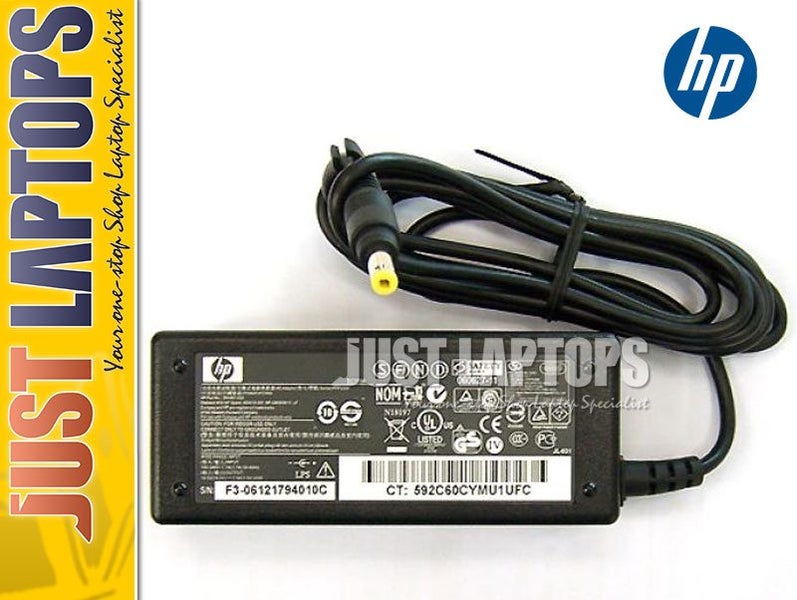 HP Original Charger 18.5V 3.5A 4.8x1.7MM Yellow Tip CHEAP Great for DIY Projects Carousel 1