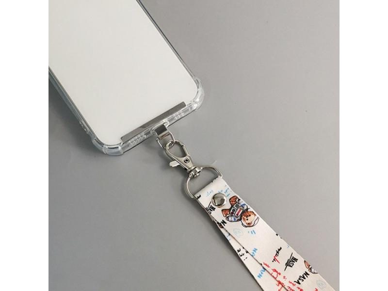 4/1PCS Ultra-thin Stainless Steel Phone Tether Patch Gasket Cellphone Strap Carousel 2