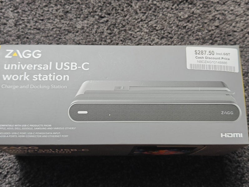 Zagg usb-C workstation dock (for Ipad / Surface) tablet& phones $287 RRP Carousel 2