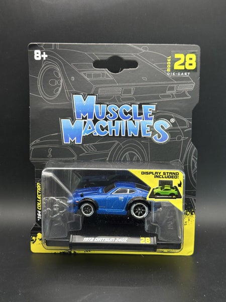 MUSCLE MACHINES - 1972 DATSUN 240Z - MODEL 28 - DIECAST Carousel 1