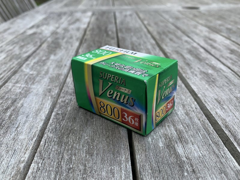 RARE DISCONTINUED Japanese Fujifilm Superia Venus 800 36exp (35mm Film) Carousel 1