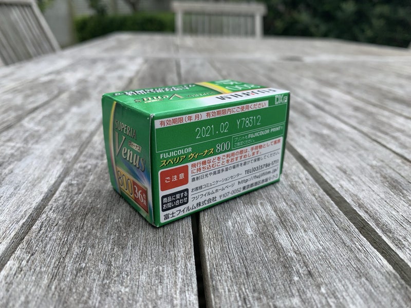 RARE DISCONTINUED Japanese Fujifilm Superia Venus 800 36exp (35mm Film) Carousel 2