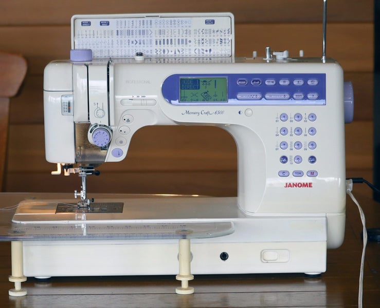 Janome Memory Craft 6500 Sewing Machine Carousel 1