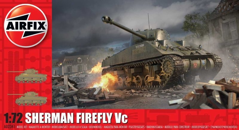 Airfix Kit Model - Sherman Firefly 1:72 Carousel 1