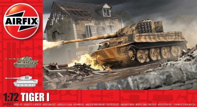 Airfix Kit Model - Tiger 1 1:72 Carousel 1
