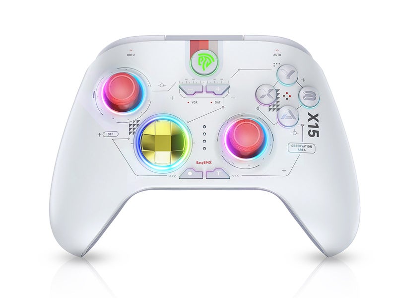 EasySMX X15 PC Controller Wireless Bluetooth Controller for PC Android White Carousel 2