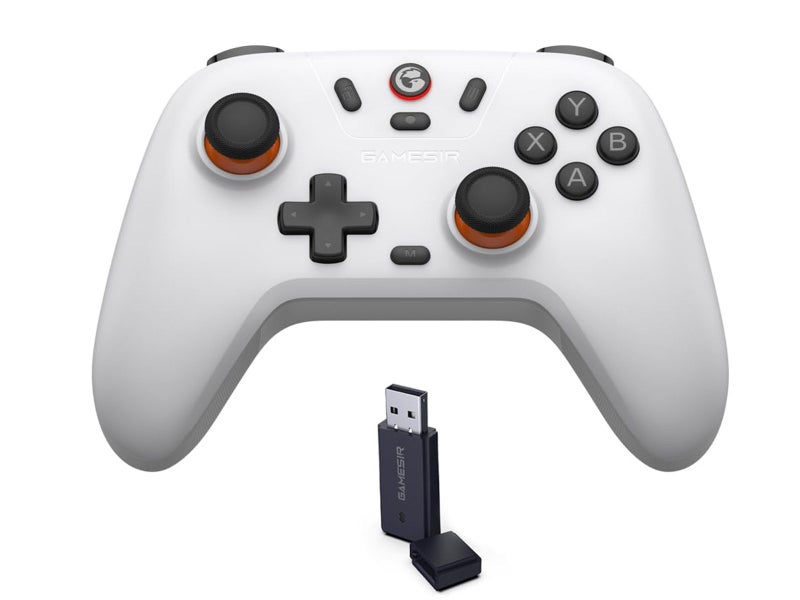 2.4G Wireless Controller for iPhone Android Bluetooth Controller Gamepad White Carousel 2