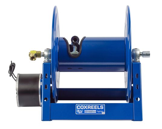 200 metre Heavy duty Hose reel with 12 volt electric motor Carousel 1