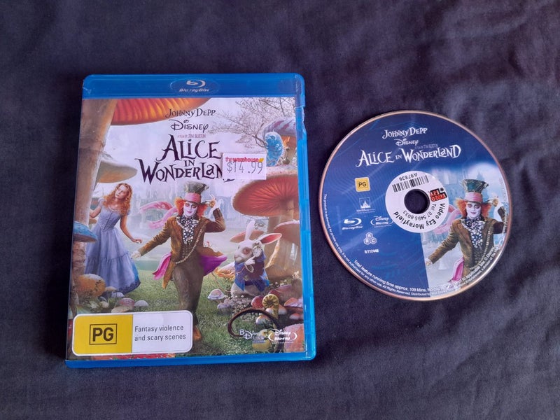 Alice In Wonderland Bluray