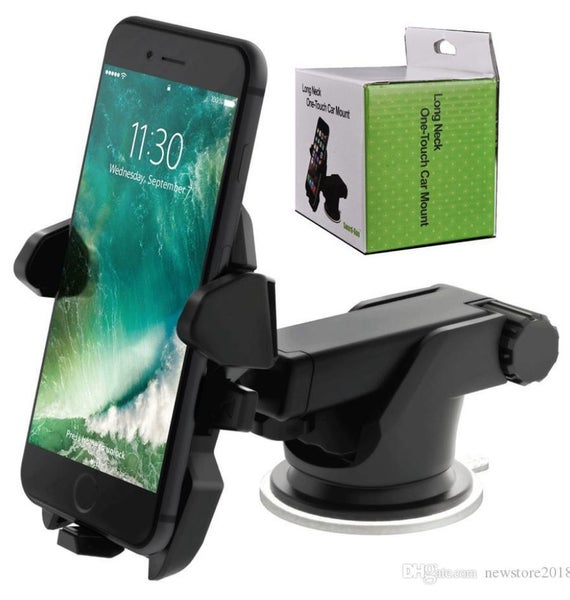 Universal Windshield Mount Car Holder Cradle Long Neck Carousel 1