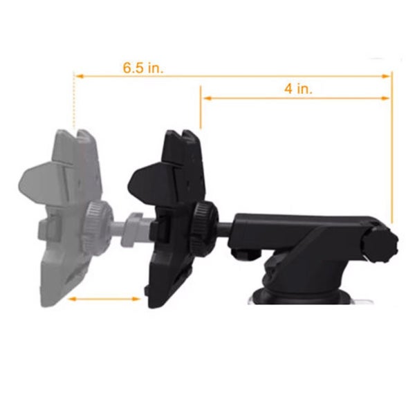 Universal Windshield Mount Car Holder Cradle Long Neck Carousel 4