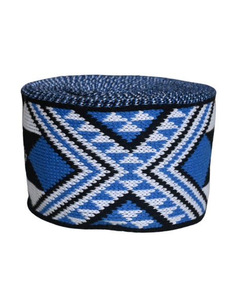 Kapahakamakers Design 1 Inspired Korowai Band Taniko 9cm wide Carousel 2