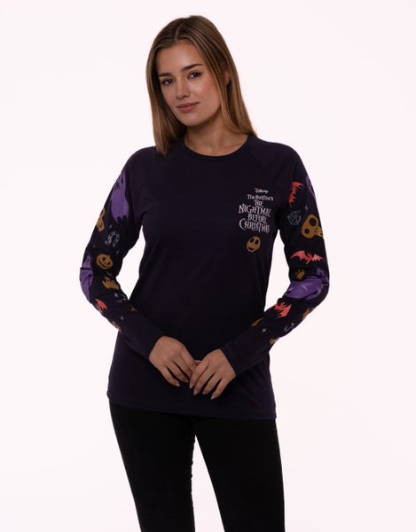 The Nightmare Before Christmas Ghouls Long Sleeve T Shirt Carousel 5