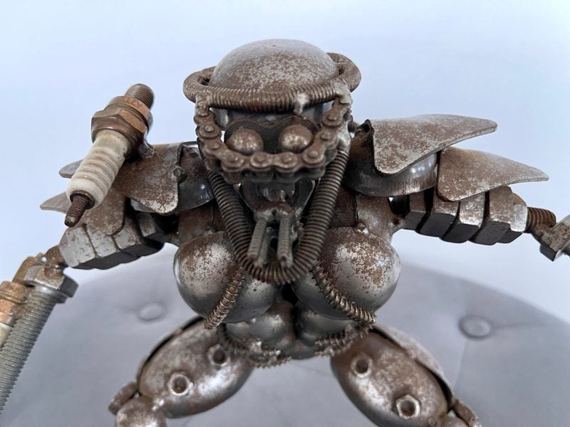 Predator Handmade Metal Sculpture Carousel 2