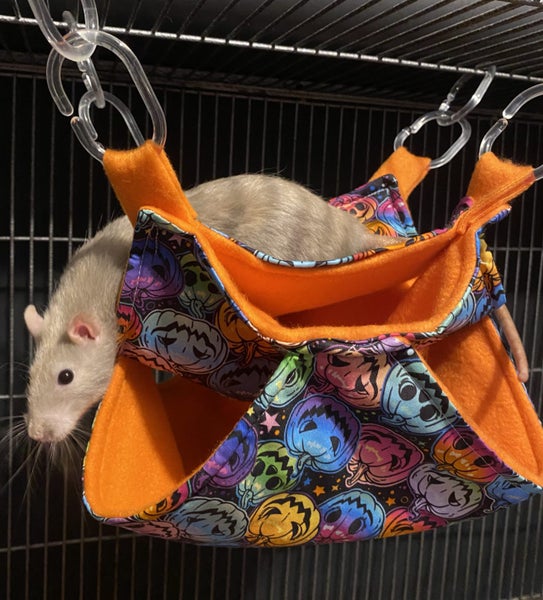 Small 3 Tier Rat Hammock - Choose your pattern! Carousel 2