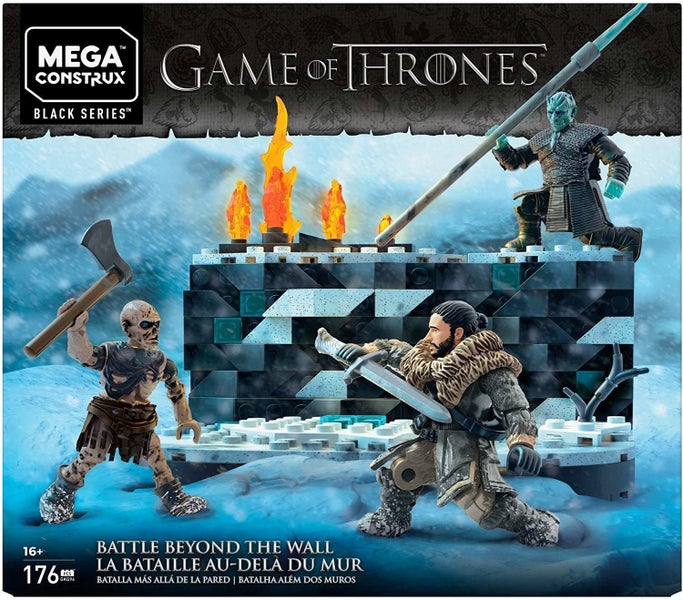 Game of Thrones Battle Beyond the Wall Mega Construx Construction Playset NEW Carousel 1