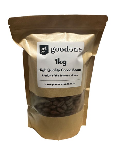 Raw Cacao Beans - Bulk 1 kg / Solomon Island’s Carousel 2