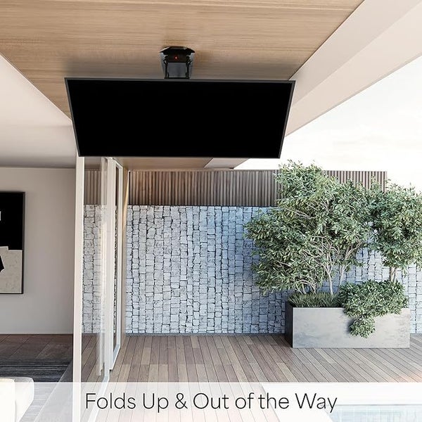 VIVO Electric Flip Down Ceiling TV Mount for 23 to 55 inch Screens MOUNT-E-FD55 Carousel 2