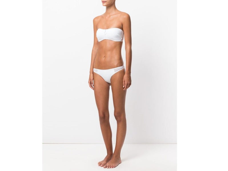 Stella McCartney Bikini Mesh Bandeau Bikini RRP $349 - FREE Mascara with BUY NOW Carousel 1