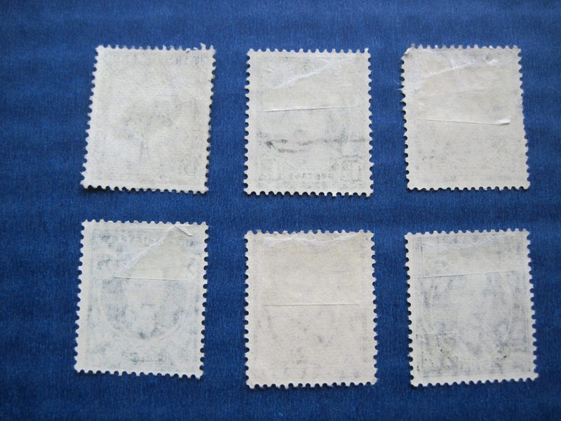 Australian Royalty from 1937 (1005/1006) 6 stamps M NO Gum Carousel 2