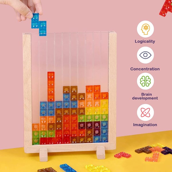3D Tangram Tetris Game Math Toy Russian Blocks Puzzle Jigsaw Education Toys Carousel 1