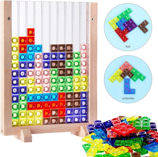 3D Tangram Tetris Game Math Toy Russian Blocks Puzzle Jigsaw Education Toys Carousel 2