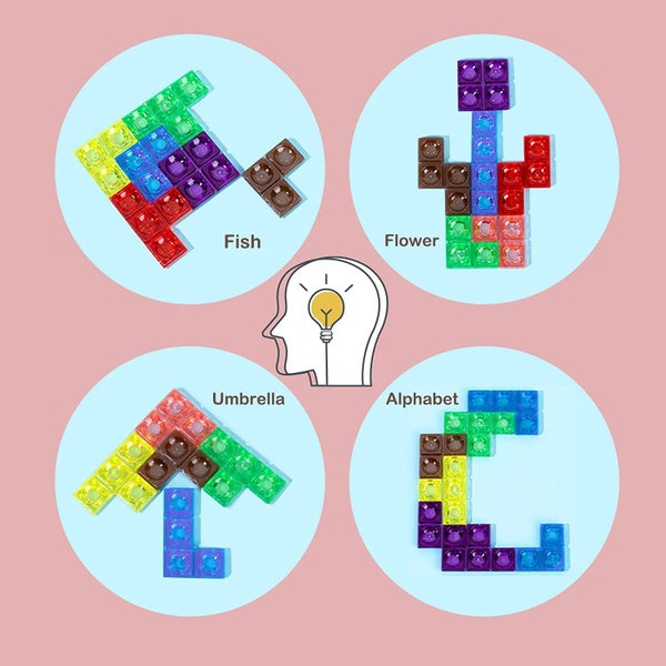 3D Tangram Tetris Game Math Toy Russian Blocks Puzzle Jigsaw Education Toys Carousel 11