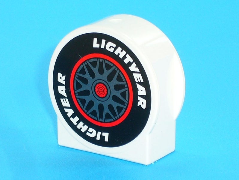 ®™DUPLO - Brick Wheel, Tire & 'LIGHTYEAR' Patt Disney Cars ~Retired Oct 2021~ Carousel 2