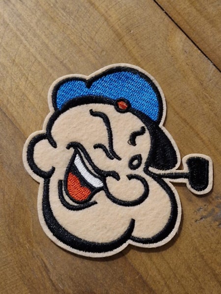 Popeye - Iron on patch Carousel 1