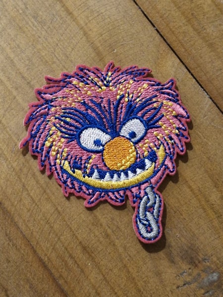 The muppets Animal - Iron on patch Carousel 1