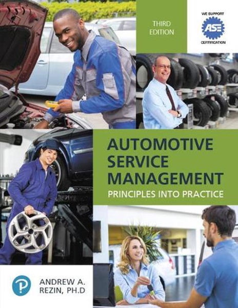 Automotive Service Management by Andrew Rezin - Hardcover Carousel 1