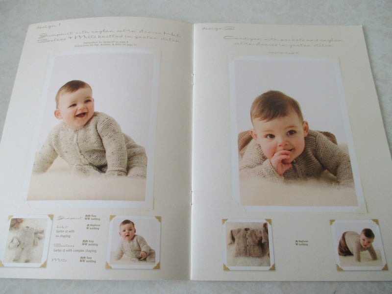 Baby Knitting Pattern Book - Cleckheaton Baby Book Carousel 2