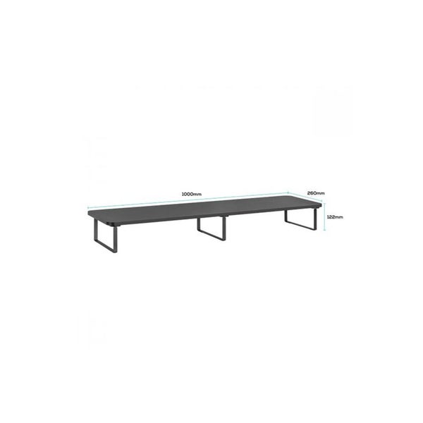 MBACA-MSTD-03BLK - mBeat Activiva Black Dual Monitor Riser Stand Carousel 7