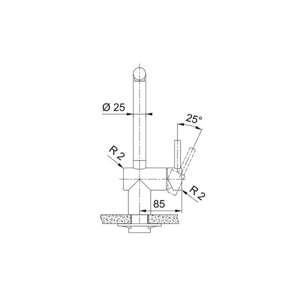 Franke Atlas Neo Black Steel Pull-Out Tap Carousel 3