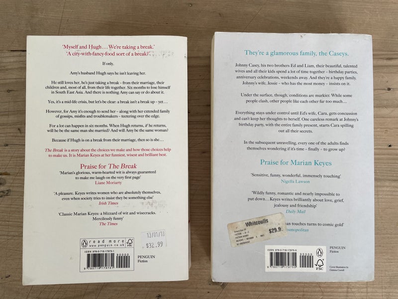 2 Marian Keyes Books Bundle. inc The Break & Grown Ups - Large Paperbacks Carousel 4