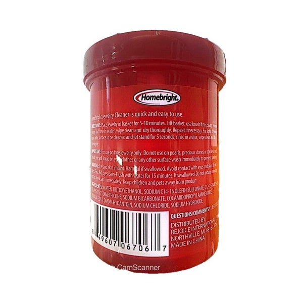 Homebright Jewelry Cleaner - 4.8 OZ (Product Of USA) Carousel 2