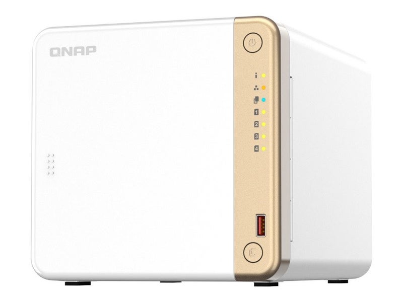 QNAP TS-462-4G N4505 2-core/2-thread processor, burst up to 2.9 GHz, 4 GB on ... Carousel 1