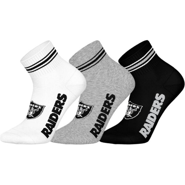NFL Unisex Quarter Socks - Las Vegas Raiders Carousel 1