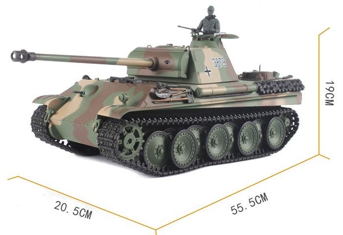 Heng Long 1/16 Panther Ausf. G RC Tank 3879-1 KT 7.0 Carousel 2