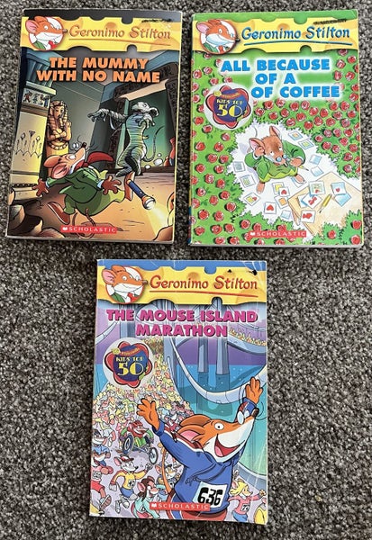 Geronimo Stilton Books 10, 26 & 30 Carousel 1