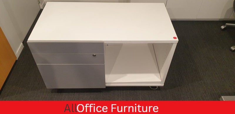 Office caddy / mobile / Printer stand on wheels / small credenza Carousel 1