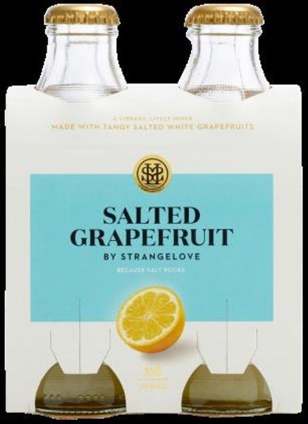 Drink Tonic Water Salted Grapefruit 180ml - StrangeLove - 6X4PK Carousel 1