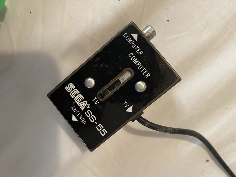 Sega master system original TV/Console Switcher mint condition Carousel 1