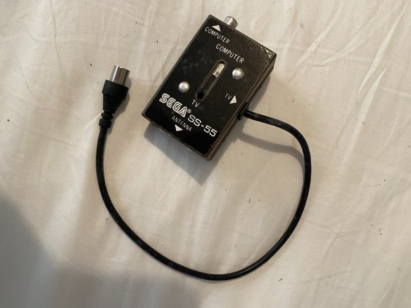 Sega master system original TV/Console Switcher mint condition Carousel 2