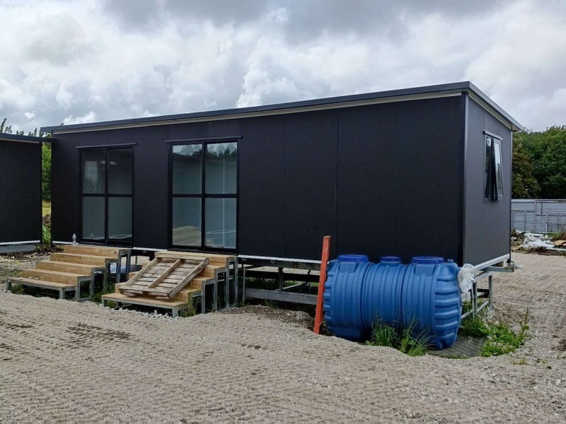 10.3x2.9m demo cabin ready to go -kitchen, bathroom include-1 Carousel 1