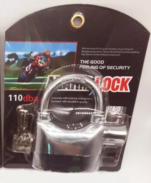 Waterproof Siren Alarm Padlock Alarm Lock For Motorcycle Bike Bicycle Perfect Carousel 1