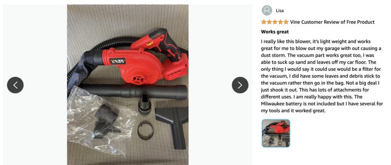 New Cordless Leaf Blower Clearance Sale Carousel 11