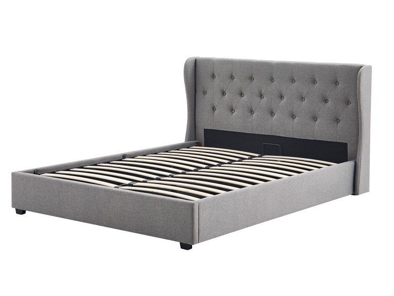 Storage Bed Frame Queen Carousel 1