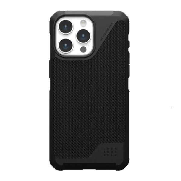 UAG Metropolis LT Magsafe Apple iPhone 16 Pro (6.3') Rugged Case - Kevlar Bla... Carousel 1